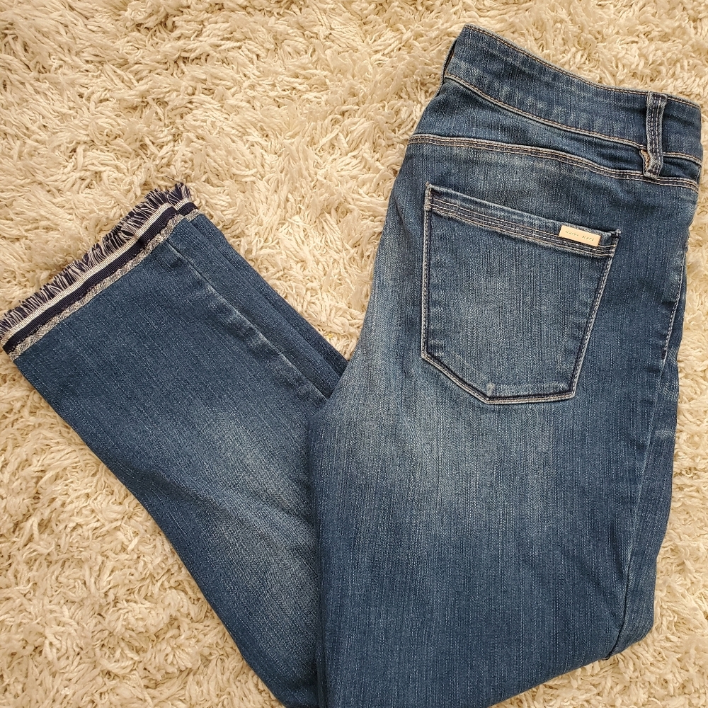 White House Black Market Crop Jeans